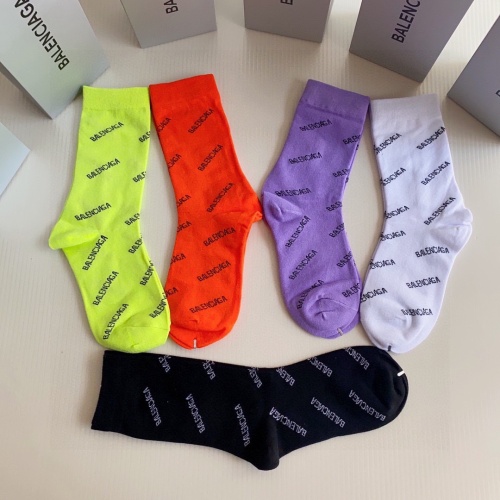 Replica Balenciaga Socks #1046847 $32.00 USD for Wholesale