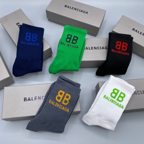 Replica Balenciaga Socks #1046848 $29.00 USD for Wholesale
