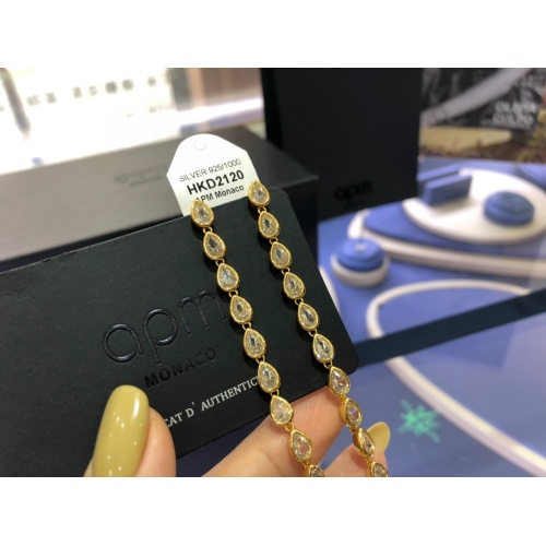 Replica Apm Monaco Earrings For Women #1047002 $38.00 USD for Wholesale