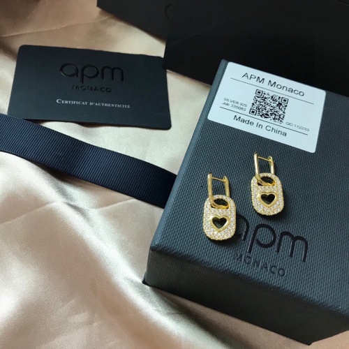 Replica Apm Monaco Earrings For Women #1047117, $34.00 USD, [ITEM#1047117], Replica Apm Monaco Earrings outlet from China