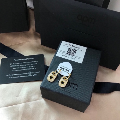 Replica Apm Monaco Earrings For Women #1047117 $34.00 USD for Wholesale