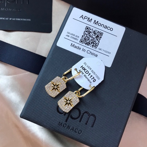 Replica Apm Monaco Earrings For Women #1047122, $38.00 USD, [ITEM#1047122], Replica Apm Monaco Earrings outlet from China
