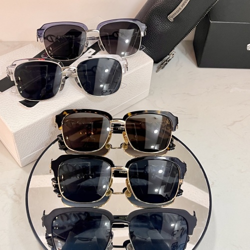 Replica Chrome Hearts AAA Quality Sunglasses #1047768 $68.00 USD for Wholesale