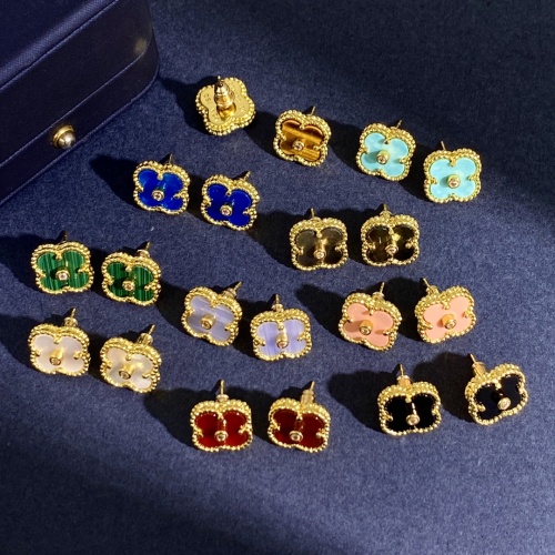 Replica Van Cleef & Arpels Earrings For Women #1048026 $27.00 USD for Wholesale