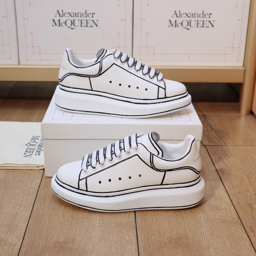 Replica Alexander McQueen Shoes For Men #1048498, $118.00 USD, [ITEM#1048498], Replica Alexander McQueen Casual Shoes outlet from China