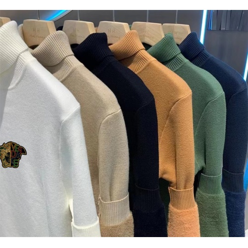 Replica Versace Sweaters Long Sleeved For Men #1048824 $48.00 USD for Wholesale