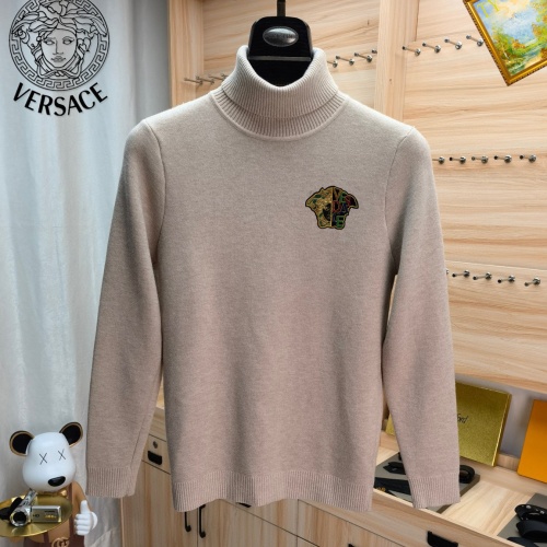 Replica Versace Sweaters Long Sleeved For Men #1048828, $48.00 USD, [ITEM#1048828], Replica Versace Sweaters outlet from China