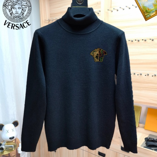 Replica Versace Sweaters Long Sleeved For Men #1048829, $48.00 USD, [ITEM#1048829], Replica Versace Sweaters outlet from China