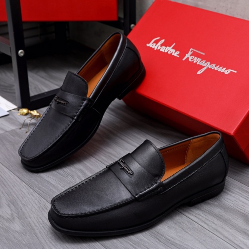 Replica Salvatore Ferragamo Leather Shoes For Men #1049278, $76.00 USD, [ITEM#1049278], Replica Salvatore Ferragamo Leather Shoes outlet from China