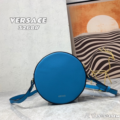 Replica Versace AAA Quality Messenger Bags For Women #1049376 $128.00 USD for Wholesale