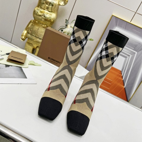 Replica Burberry Boots For Women #1049850 $130.00 USD for Wholesale