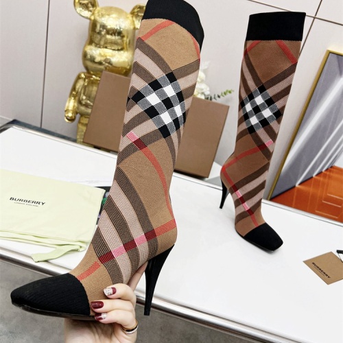 Replica Burberry Boots For Women #1049853 $150.00 USD for Wholesale