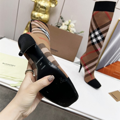 Replica Burberry Boots For Women #1049853 $150.00 USD for Wholesale