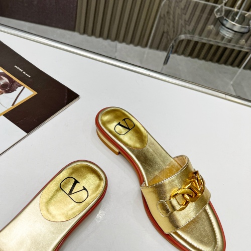 Replica Valentino Slippers For Women #1050014 $85.00 USD for Wholesale