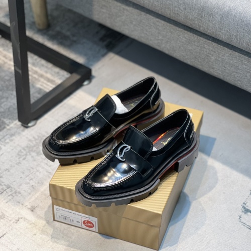 Replica Christian Louboutin Leather Shoes For Men #1050103, $118.00 USD, [ITEM#1050103], Replica Christian Louboutin Leather Shoes outlet from China