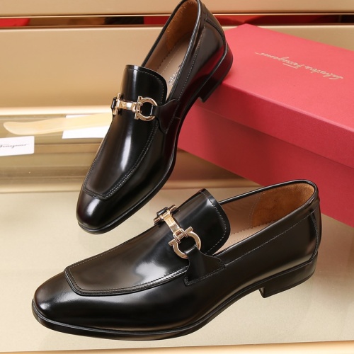 Replica Salvatore Ferragamo Leather Shoes For Men #1050152, $125.00 USD, [ITEM#1050152], Replica Salvatore Ferragamo Leather Shoes outlet from China