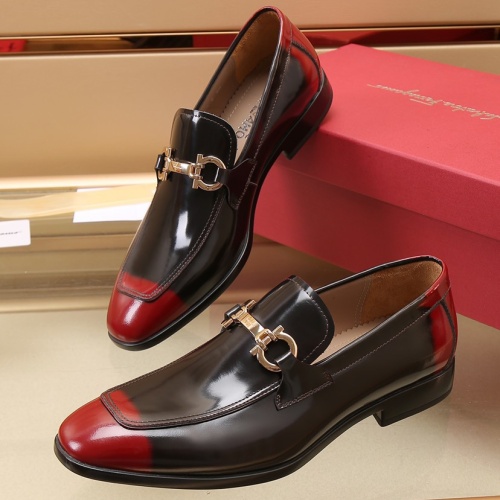 Replica Salvatore Ferragamo Leather Shoes For Men #1050153, $125.00 USD, [ITEM#1050153], Replica Salvatore Ferragamo Leather Shoes outlet from China