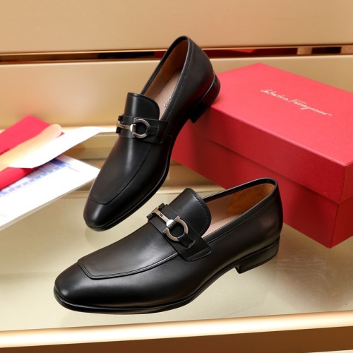 Replica Salvatore Ferragamo Leather Shoes For Men #1050156, $125.00 USD, [ITEM#1050156], Replica Salvatore Ferragamo Leather Shoes outlet from China