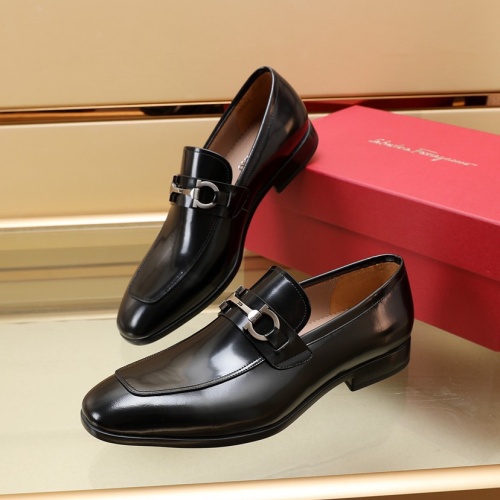 Replica Salvatore Ferragamo Leather Shoes For Men #1050157, $125.00 USD, [ITEM#1050157], Replica Salvatore Ferragamo Leather Shoes outlet from China