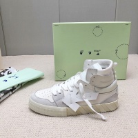 $118.00 USD Off-White High Tops Shoes For Men #1043422