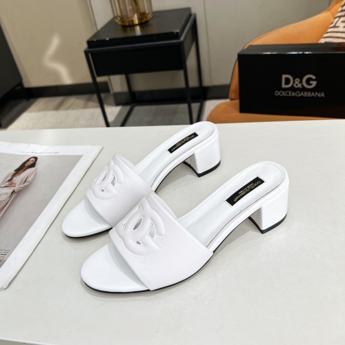 Replica Dolce &amp; Gabbana D&amp;G Slippers For Women #1051149, $85.00 USD, [ITEM#1051149], Replica Dolce &amp; Gabbana D&amp;G Slippers outlet from China