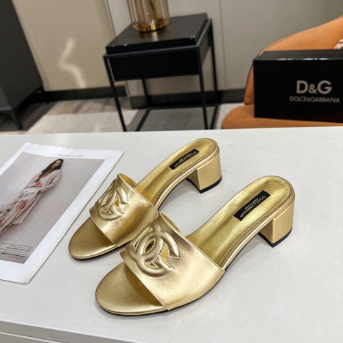Replica Dolce &amp; Gabbana D&amp;G Slippers For Women #1051151, $85.00 USD, [ITEM#1051151], Replica Dolce &amp; Gabbana D&amp;G Slippers outlet from China