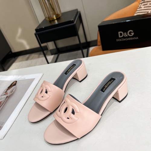 Replica Dolce &amp; Gabbana D&amp;G Slippers For Women #1051153, $85.00 USD, [ITEM#1051153], Replica Dolce &amp; Gabbana D&amp;G Slippers outlet from China