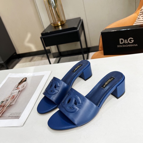 Replica Dolce &amp; Gabbana D&amp;G Slippers For Women #1051158, $85.00 USD, [ITEM#1051158], Replica Dolce &amp; Gabbana D&amp;G Slippers outlet from China