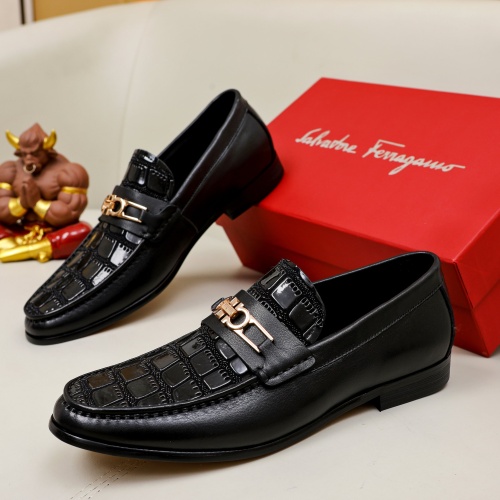 Replica Salvatore Ferragamo Leather Shoes For Men #1051200, $82.00 USD, [ITEM#1051200], Replica Salvatore Ferragamo Leather Shoes outlet from China