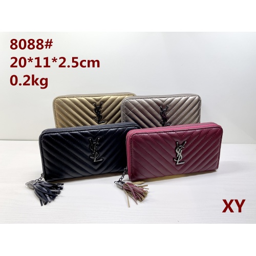 Replica Yves Saint Laurent YSL Wallets For Women #1051297 $19.00 USD for Wholesale