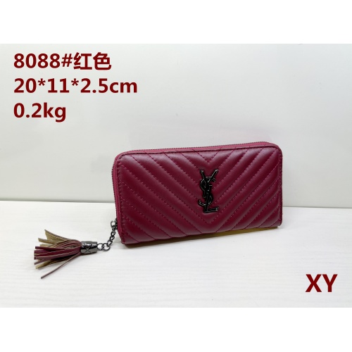 Replica Yves Saint Laurent YSL Wallets For Women #1051298, $19.00 USD, [ITEM#1051298], Replica Yves Saint Laurent YSL Wallets outlet from China