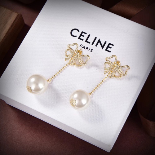 Replica Celine Earrings For Women #1051367 $32.00 USD for Wholesale