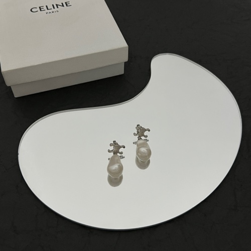Replica Celine Earrings For Women #1051387 $32.00 USD for Wholesale