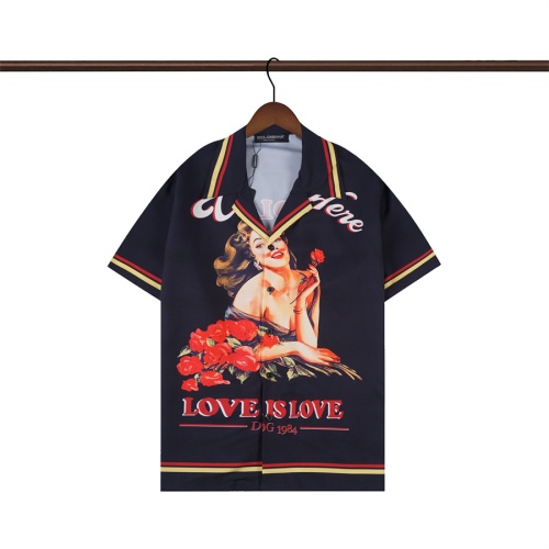 Replica Dolce &amp; Gabbana D&amp;G Shirts Short Sleeved For Men #1051653, $36.00 USD, [ITEM#1051653], Replica Dolce &amp; Gabbana D&amp;G Shirts outlet from China