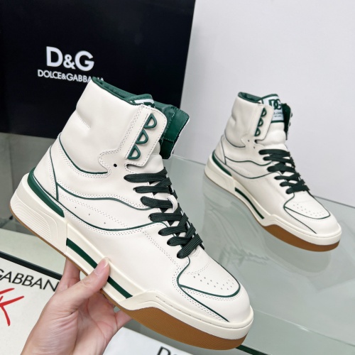 Replica D&G High Top Shoes For Men #1051779 $108.00 USD for Wholesale