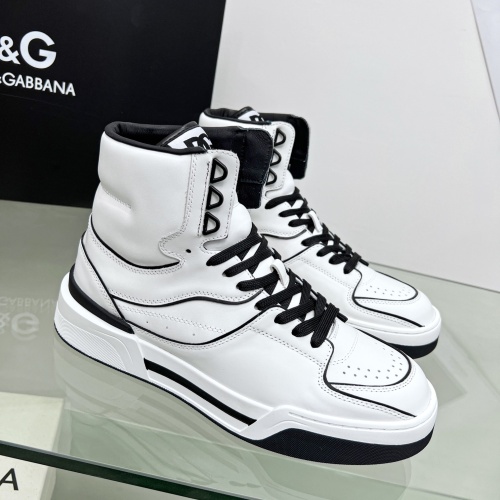 Replica D&G High Top Shoes For Men #1051781 $108.00 USD for Wholesale