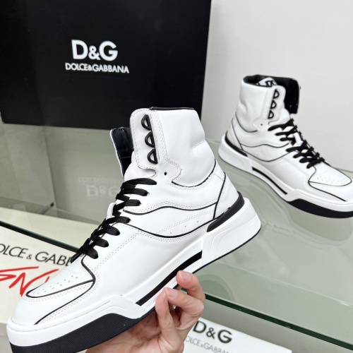 Replica D&G High Top Shoes For Men #1051781 $108.00 USD for Wholesale