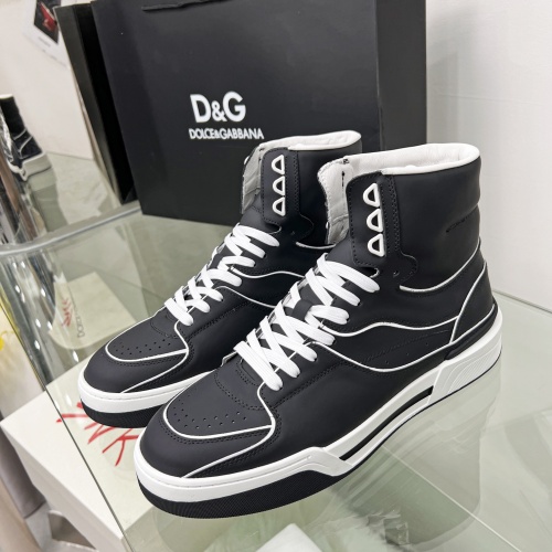 Replica D&amp;G High Top Shoes For Men #1051782, $108.00 USD, [ITEM#1051782], Replica D&amp;G High Top Shoes outlet from China
