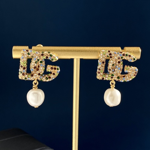 Replica Dolce & Gabbana D&G Earrings For Women #1051821 $29.00 USD for Wholesale