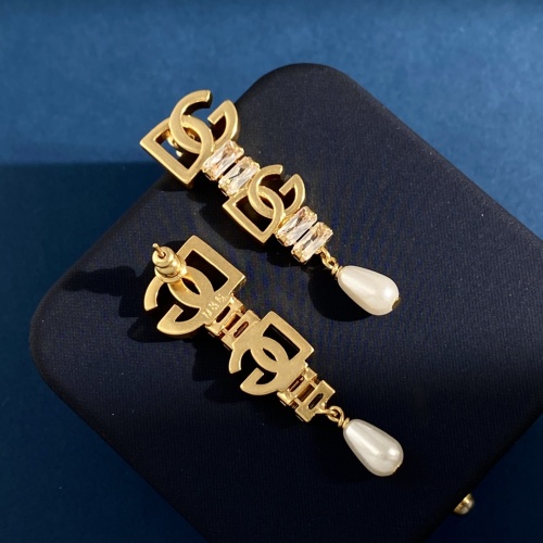 Replica Dolce & Gabbana D&G Earrings For Women #1051822 $32.00 USD for Wholesale