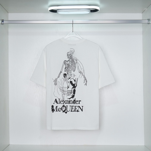 Replica Alexander McQueen T-shirts Short Sleeved For Unisex #1051851, $27.00 USD, [ITEM#1051851], Replica Alexander McQueen T-shirts outlet from China