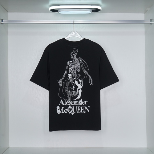 Replica Alexander McQueen T-shirts Short Sleeved For Unisex #1051852, $27.00 USD, [ITEM#1051852], Replica Alexander McQueen T-shirts outlet from China