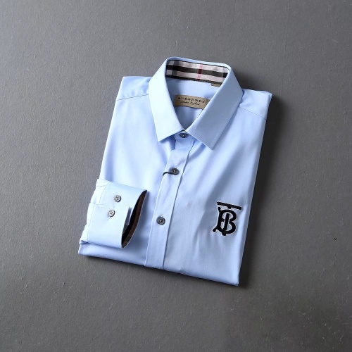 Replica Burberry Shirts Long Sleeved For Men #1052099 $40.00 USD for Wholesale