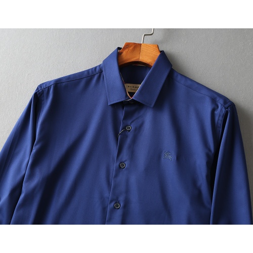 Replica Burberry Shirts Long Sleeved For Men #1052105 $40.00 USD for Wholesale