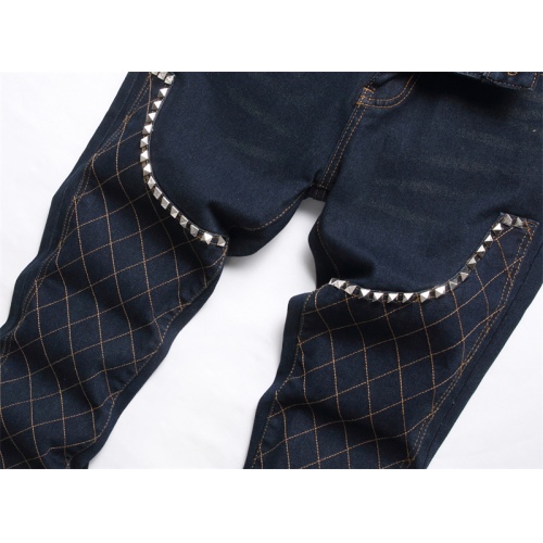 Replica Balmain Jeans For Men #1052300 $48.00 USD for Wholesale
