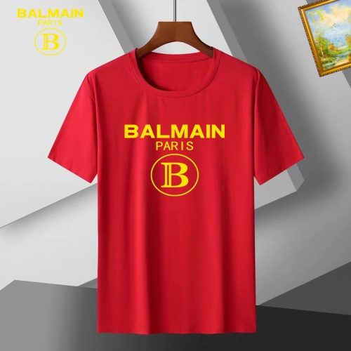Replica Balmain T-Shirts Short Sleeved For Men #1052346, $25.00 USD, [ITEM#1052346], Replica Balmain T-Shirts outlet from China
