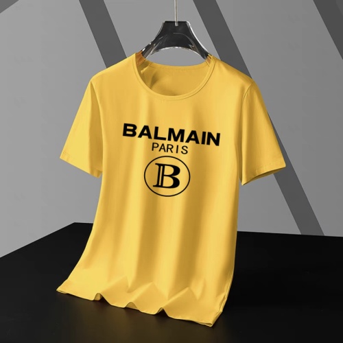 Replica Balmain T-Shirts Short Sleeved For Men #1052347, $25.00 USD, [ITEM#1052347], Replica Balmain T-Shirts outlet from China