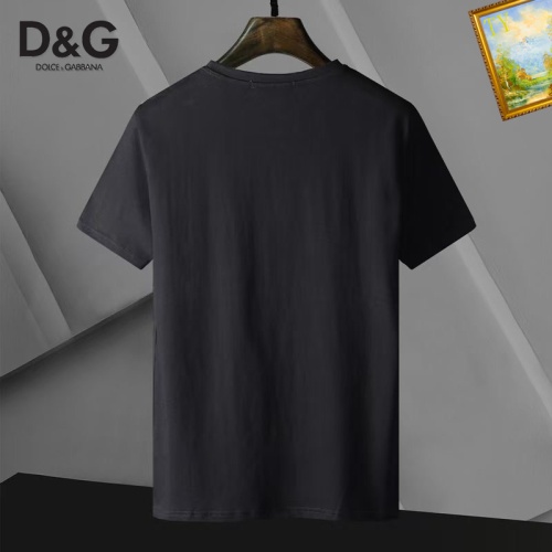 Replica Dolce & Gabbana D&G T-Shirts Short Sleeved For Men #1052360 $25.00 USD for Wholesale
