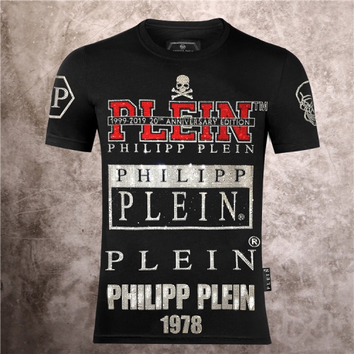 Replica Philipp Plein PP T-Shirts Short Sleeved For Men #1052716, $32.00 USD, [ITEM#1052716], Replica Philipp Plein PP T-Shirts outlet from China