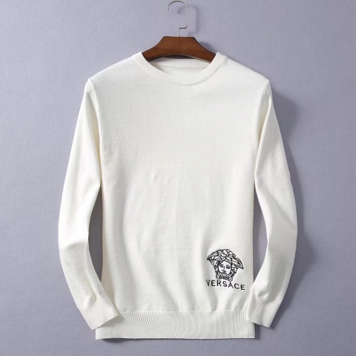Replica Versace Sweaters Long Sleeved For Men #1052857, $42.00 USD, [ITEM#1052857], Replica Versace Sweaters outlet from China